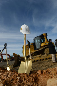 Campus Drive Groundbreaking Ceremony. Photo by Evan Cantwell/George Mason University