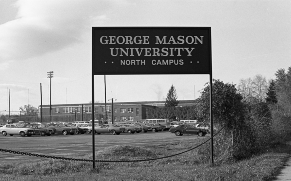 GMU North Campus Sign, 1979