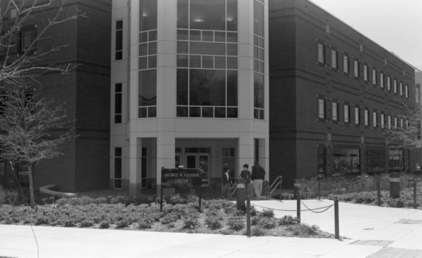 Johnson Center Front Entrance, 1997